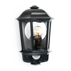 Lampa z czujnikiem ruchu L190S - czarny